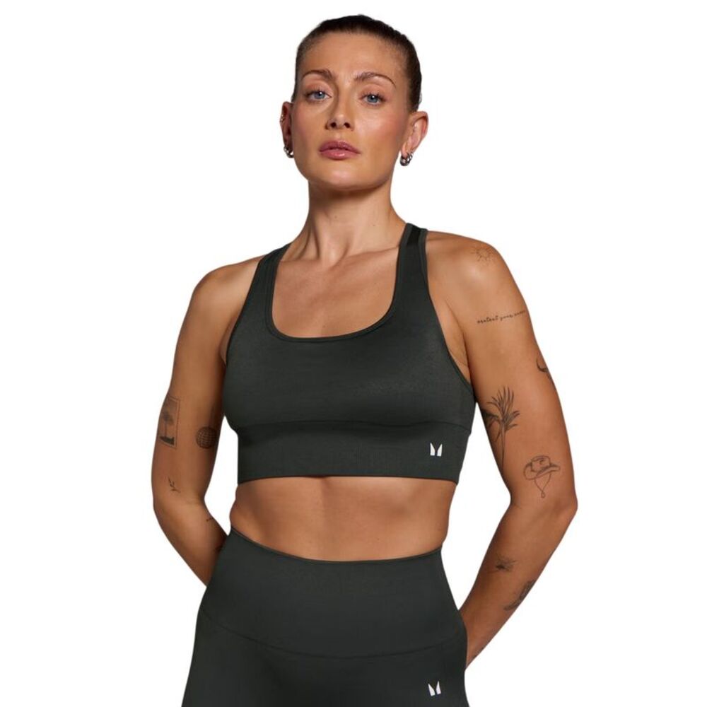 MyProtein Womens/Ladies Seamless Sports Bra / Dark Shadow